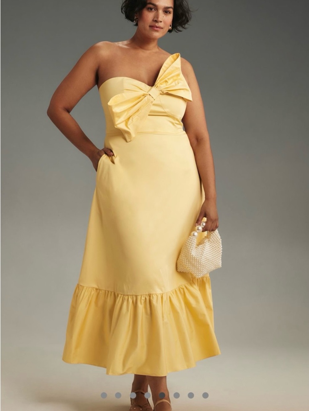 Bow-Tie Maxi Dress